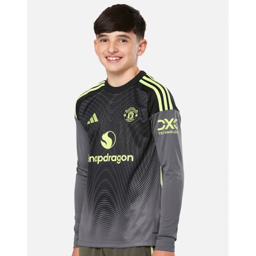 adidas Manchester United 25/26 Goalkeeper Replica Junior - Black