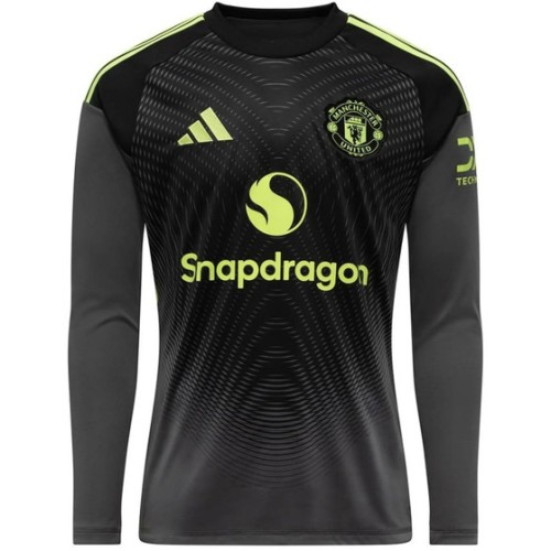 adidas Manchester United 25/26 Goalkeeper Replica Junior - Black
