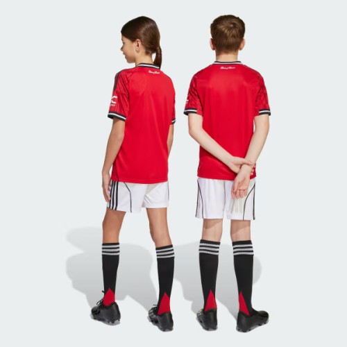adidas Manchester United 25/26 Home Junior - White