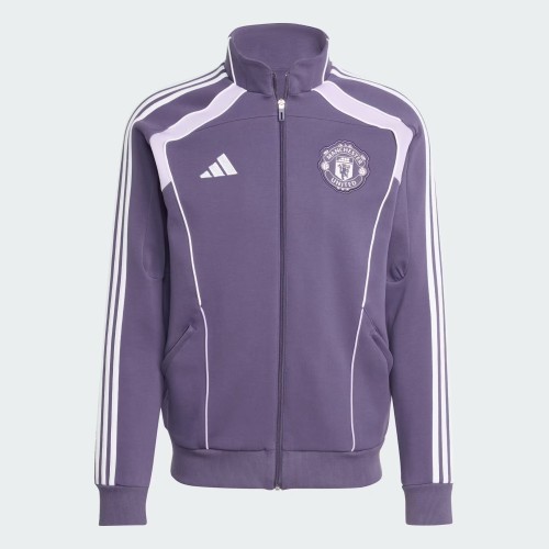 adidas Manchester United 25/26 Urban Purist Track Sweatshirt - Purple