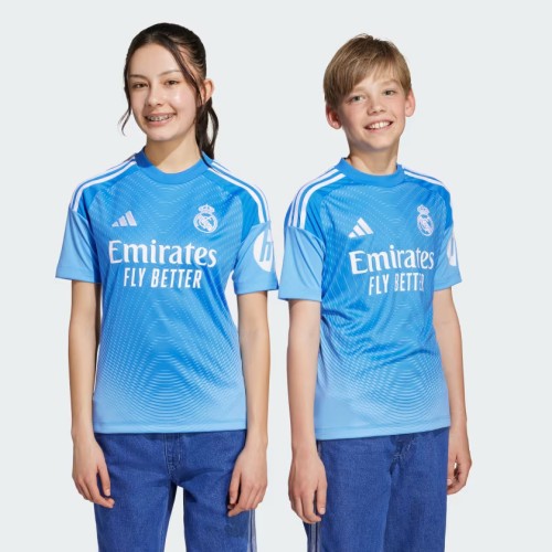 adidas Real Madrid 25/26 Goalkeeper Replica Junior - Blue