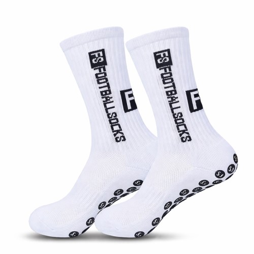 Football Grip Socks - white