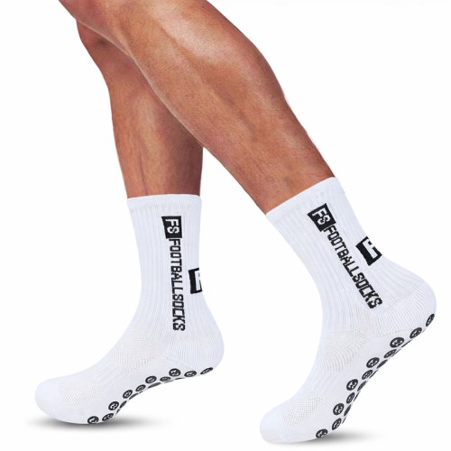 Football Grip Socks - white