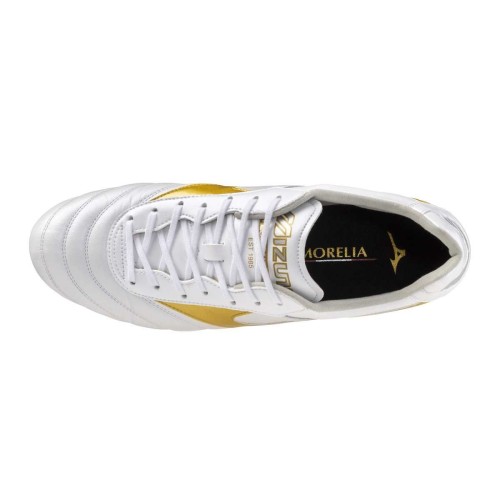 MORELIA II ELITE(U) / White/Football Gold/Galaxy Sil